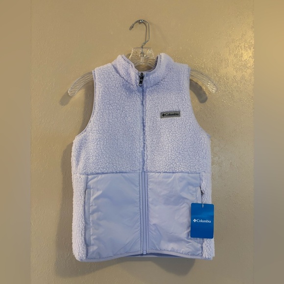 NWT Columbia girls Hakatai Reversible vest sz 10/12 - Picture 4 of 6